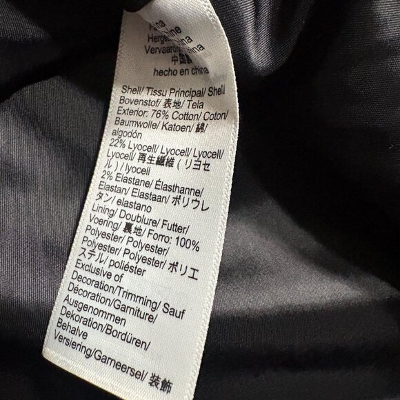 J. Crew Alexandra blazer in velvet black size 18 XL XXL braided trim CF274 - Picture 14 of 14